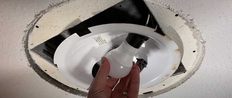 bathroom fan light combo replacement