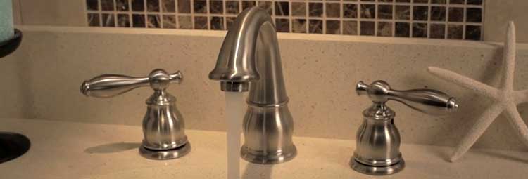 Brushed Nickel faucet