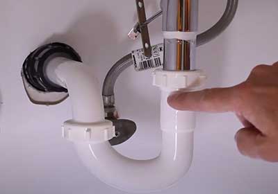 bathroom sink still clogged after cleaning P-Trap