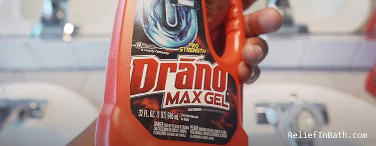 whole bottle of Drano didn't work