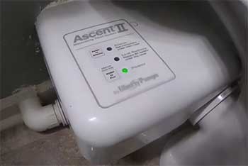 Ascent II macerating toilet system alarm going off
