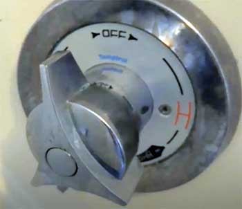Symmons shower valve hard to shut off