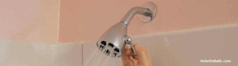 adjust lever of Speakman Anystream showerhead