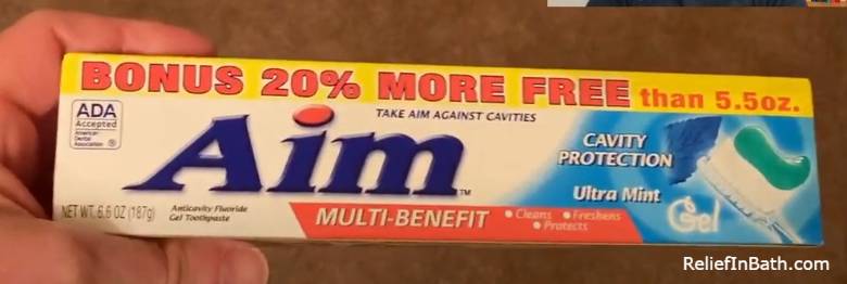 aim toothpaste