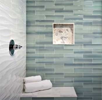 dealing with Glass Tile In Shower Issues