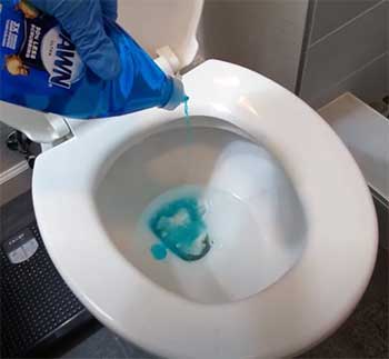 prevent calcium buildup in toilet