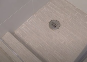 shower floor without a pan