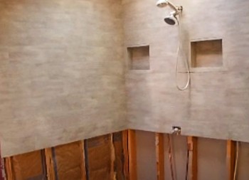 shower flooring without shower pan