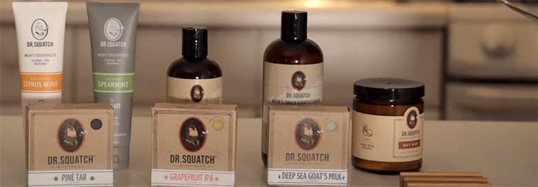 Dr. Squatch products