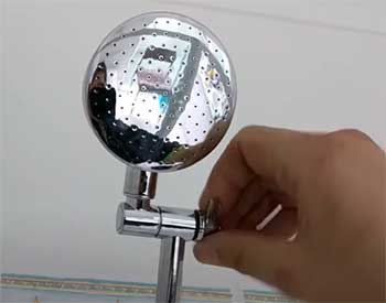 fixing a drooping shower head
