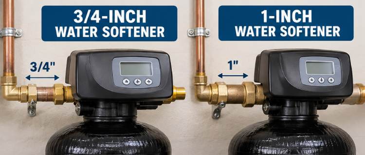 3-4 And 1 Inch Water Softener