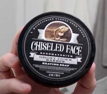 Chiseled face shaving soaps