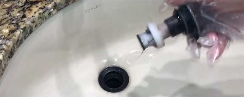 fixing a loose Pfister sink stopper