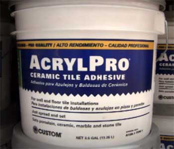 AcrylPro Ceramic Tile Adhesive