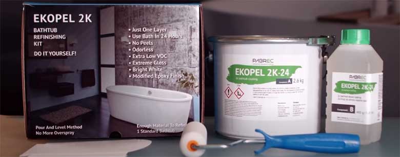 Ekopel 2K Bathtub Refinishing Kit