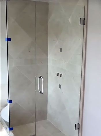 3/8" Glass Shower Door
