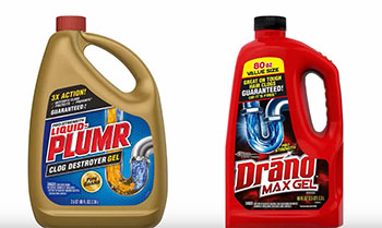 Liquid-Plumr vs Drano