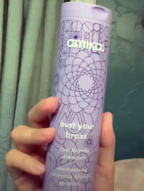 AMIKA BUST MY BRASS PURPLE SHAMPOO