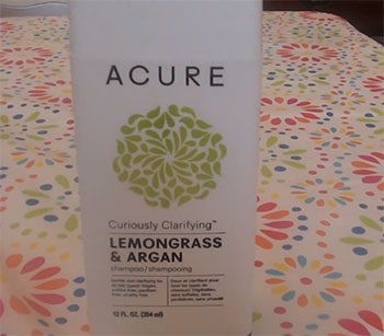 Acure Curiously Clarifying Lemongrass Shampoo