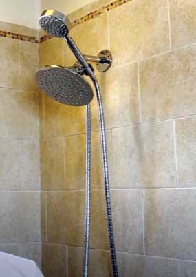 Dual Shower Head with Handheld Spray by HammerHead Showers