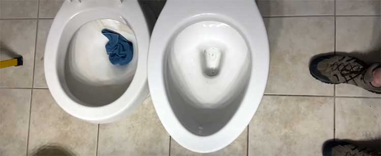 Elongated and Round Toilet