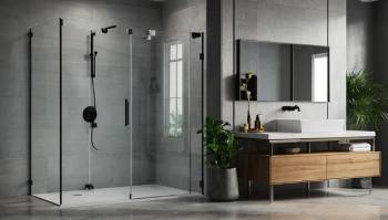 Frameless Shower