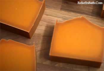 Homemade Turmeric Soaps
