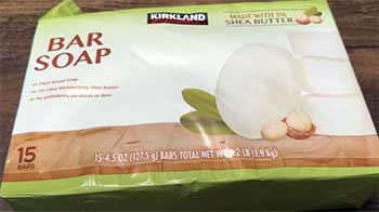 Kirkland Signature Bar Soap With Shea Butter