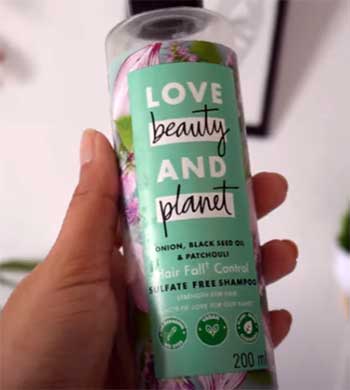 Love Beauty And Planet Onion & Black Seed Oil Shampoo