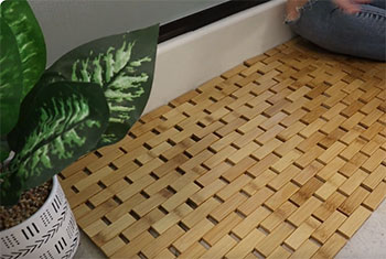 Bamboo Bath Mats