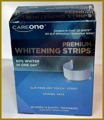 Care one Premium Whitening Strips