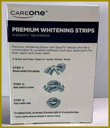 CareOne Whitening Strips