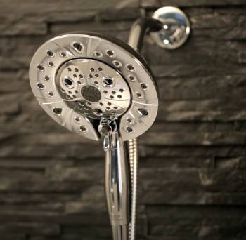 Delta In2ition®‎ Two-in-One Shower Head