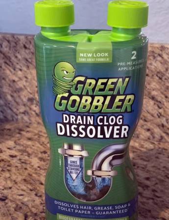 Green Gobbler Drain Clog Dissolver