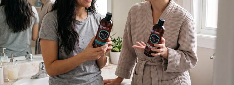 HASK Argan Oil Repairing Shampoo and Conditioner