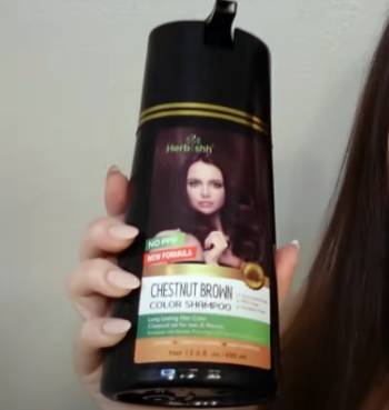 Herbishh Hair Color Shampoo for Gray Hair