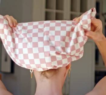 Kitsch Satin-Lined Flexi Shower Cap