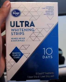 Kroger Whitening Strips