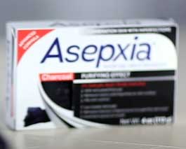 New Asepxsia Charcoal Bar Soap