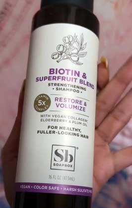 Soapbox Biotin & Superfruit Shampoo & Conditioner