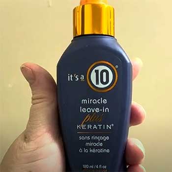 it's a 10 miracle leave-in plus keratin