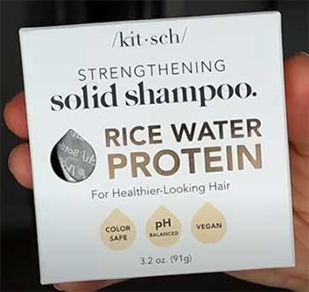 Kitsch Rice Water Shampoo Bar