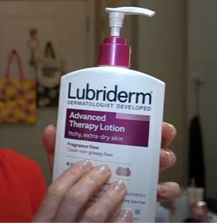 Lubriderm Advanced Therapy Fragrance Free Moisturizing Hand & Body Lotion