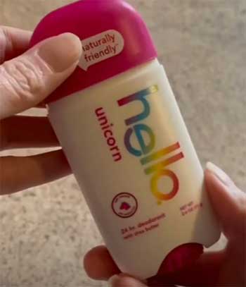 hello Unicorn Aluminum Free Deodorant