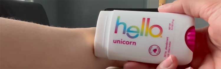 hello Unicorn Aluminum Free Deodorant