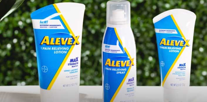 AleveX Pain Relieving Lotion