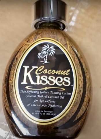 Coconut Kisses Tanning Lotion