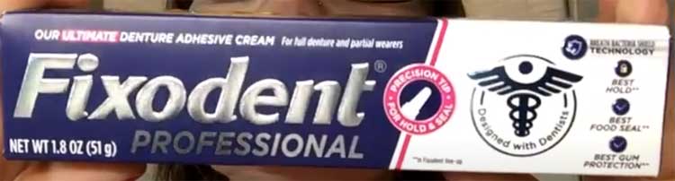 Fixodent Professional Denture Adhesive