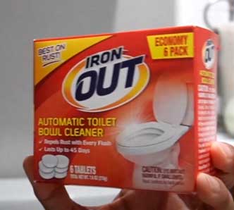 Iron OUT Automatic Toilet Bowl Cleaner