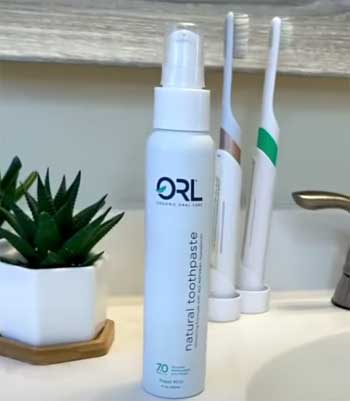 ORL Organic & Natural Toothpaste